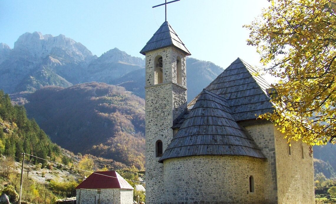 Theth National Park in Autumn